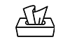 مناديل الوجه (علبة منشفة)