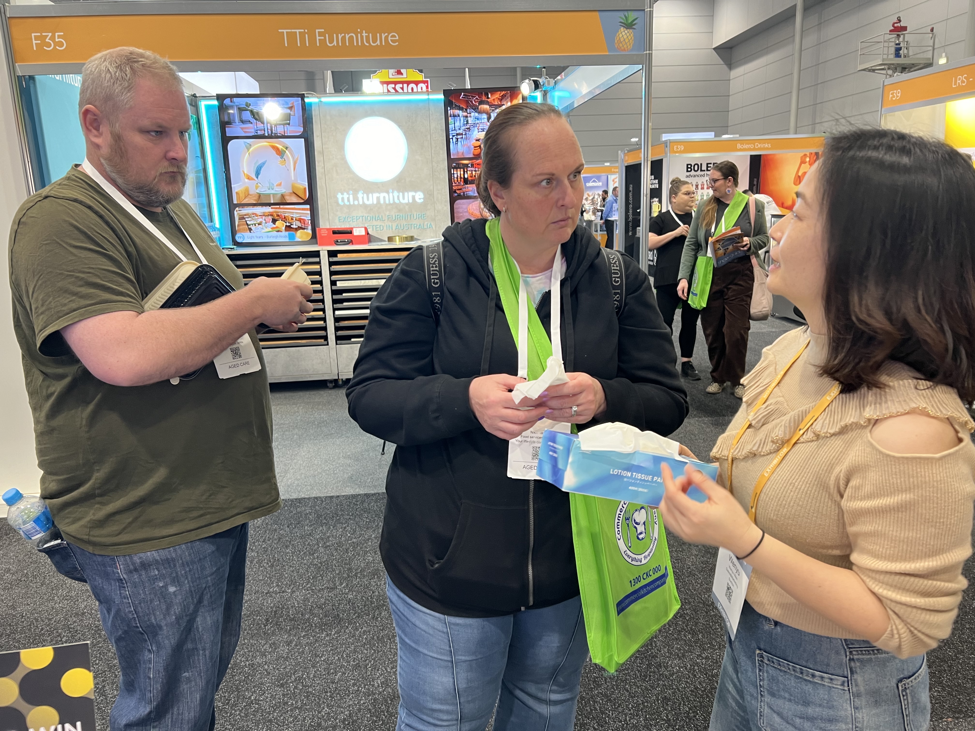 تألقت شركة Sunton International Trading في مؤتمر الأغذية والضيافة في كوينزلاند