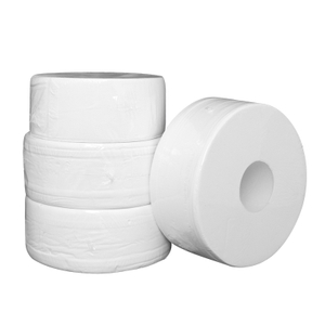 Jumbo Roll Tissue Factory Supply Direct Direct Tractionizable Virgin Wood Pulp مناسبة لمباني المكاتب