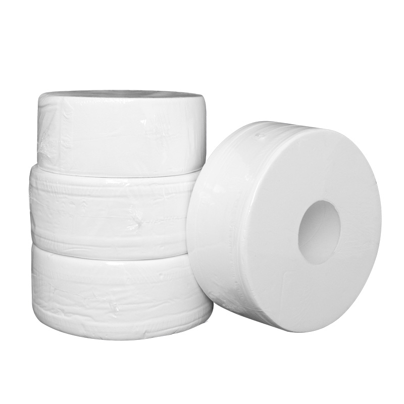 Jumbo Roll Tissue Factory Supply Direct Direct Tractionizable Virgin Wood Pulp مناسبة لمباني المكاتب
